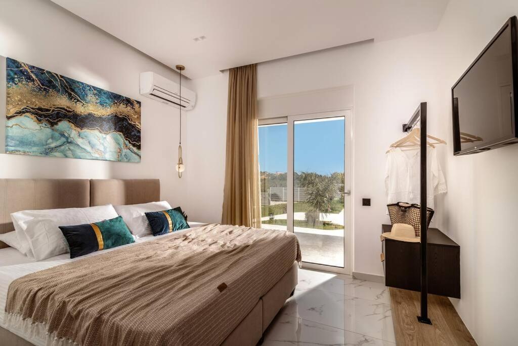 Melissia Luxury Villa Kalamaki  Bagian luar foto